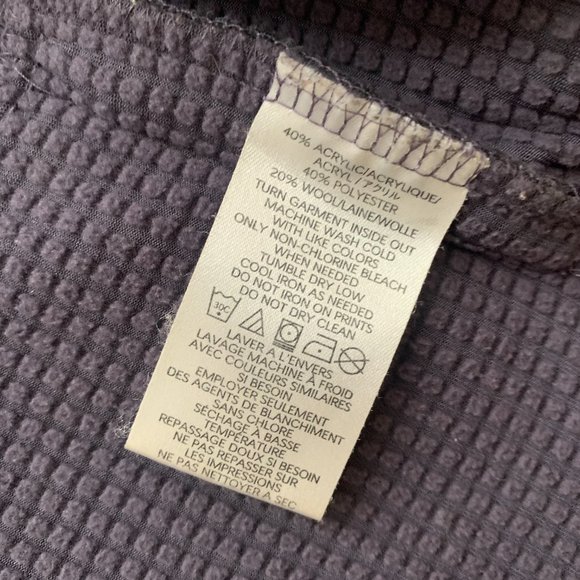 B by Burton Military Style Button Up Mid Weight Jacket Women's Size XS purple - Picture 11 of 11